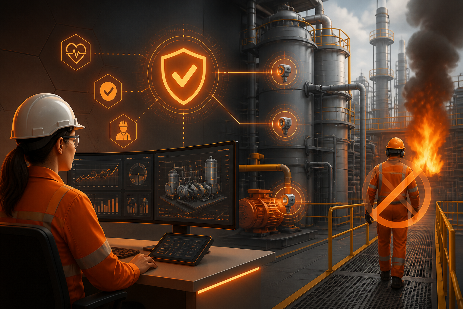 Segurança Prescritiva: Como o IoT Industrial Reduz o Risco Humano em Operações Críticas