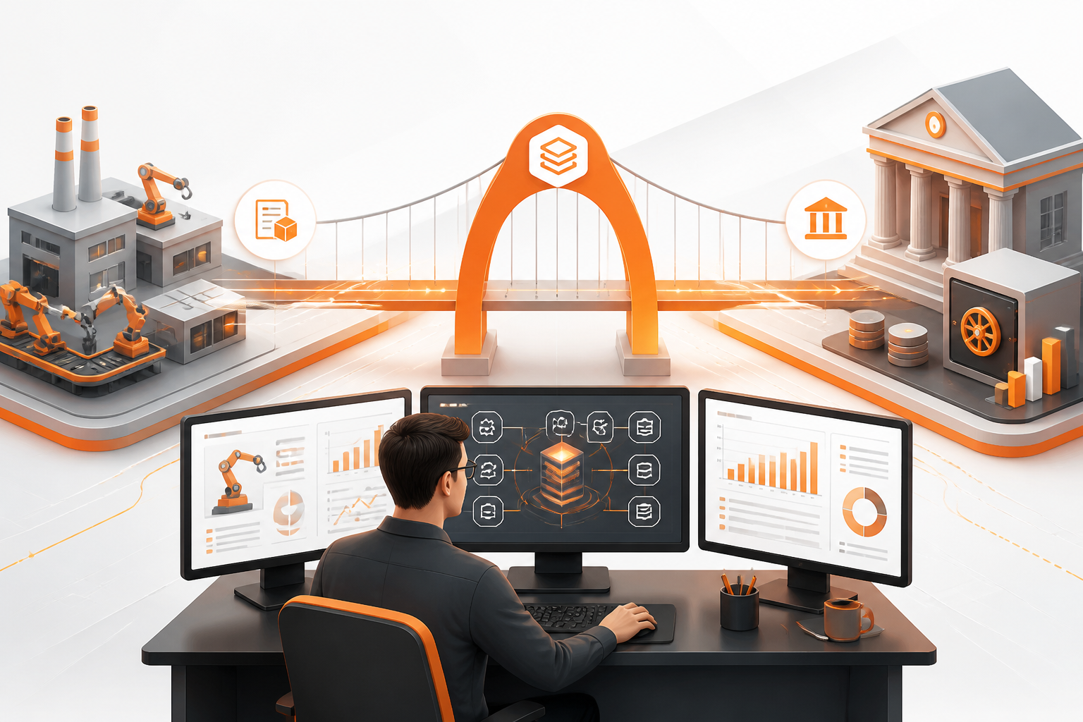 Gestão de TI: A Ponte Tecnológica entre o ERP Banking e o Fluxo de Caixa Industrial