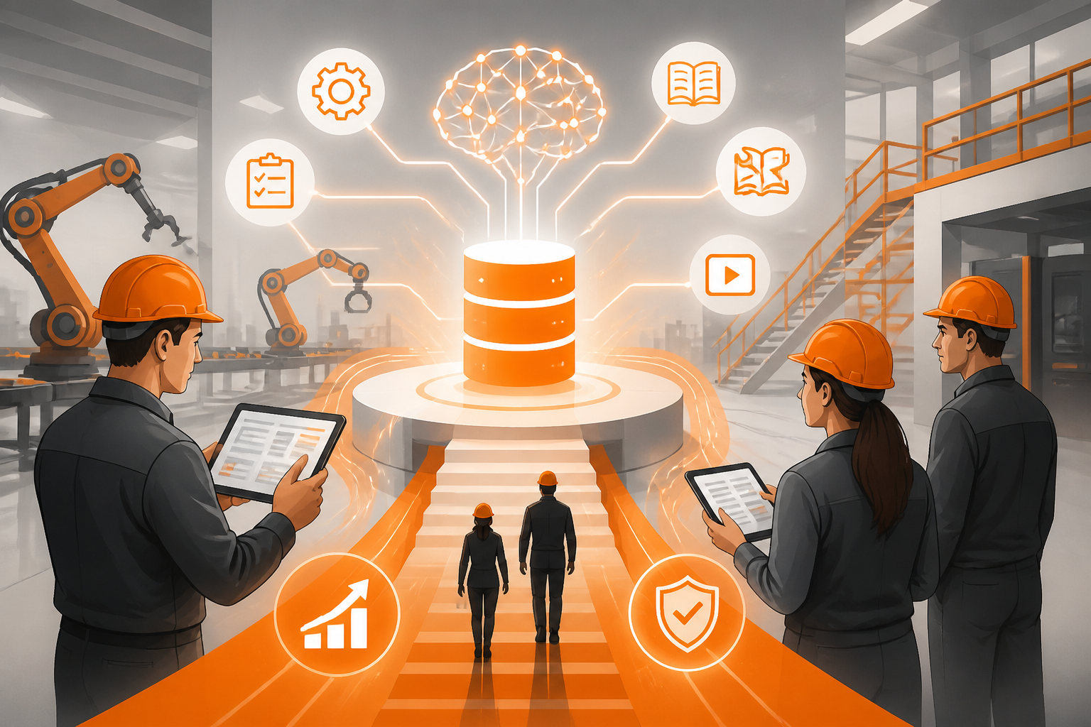 Inteligência Coletiva: Criando uma Base de Conhecimento Digital no Chão de Fábrica