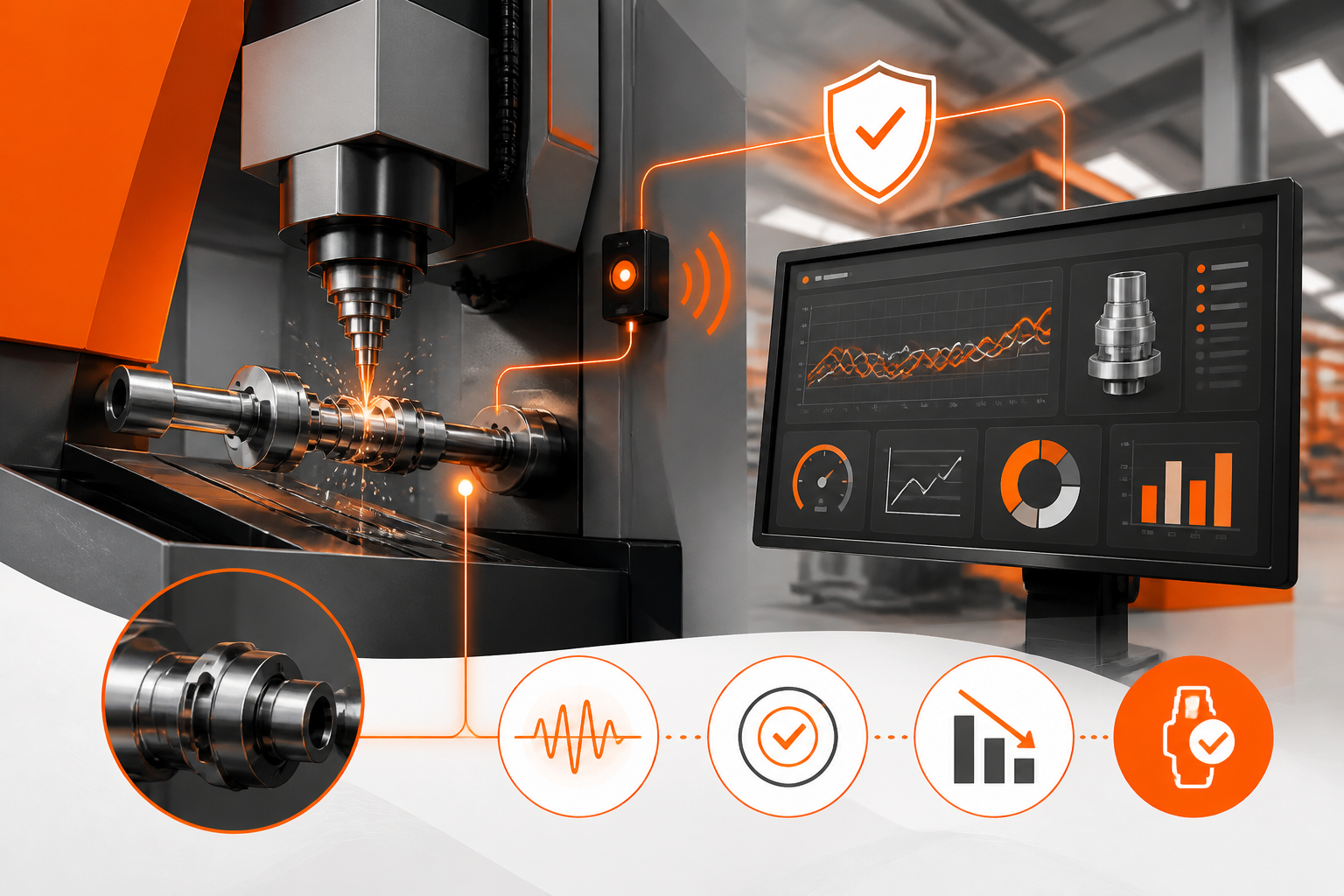 Precisão Garantida: Como o Monitoramento de Equipamentos Blinda a Qualidade Industrial