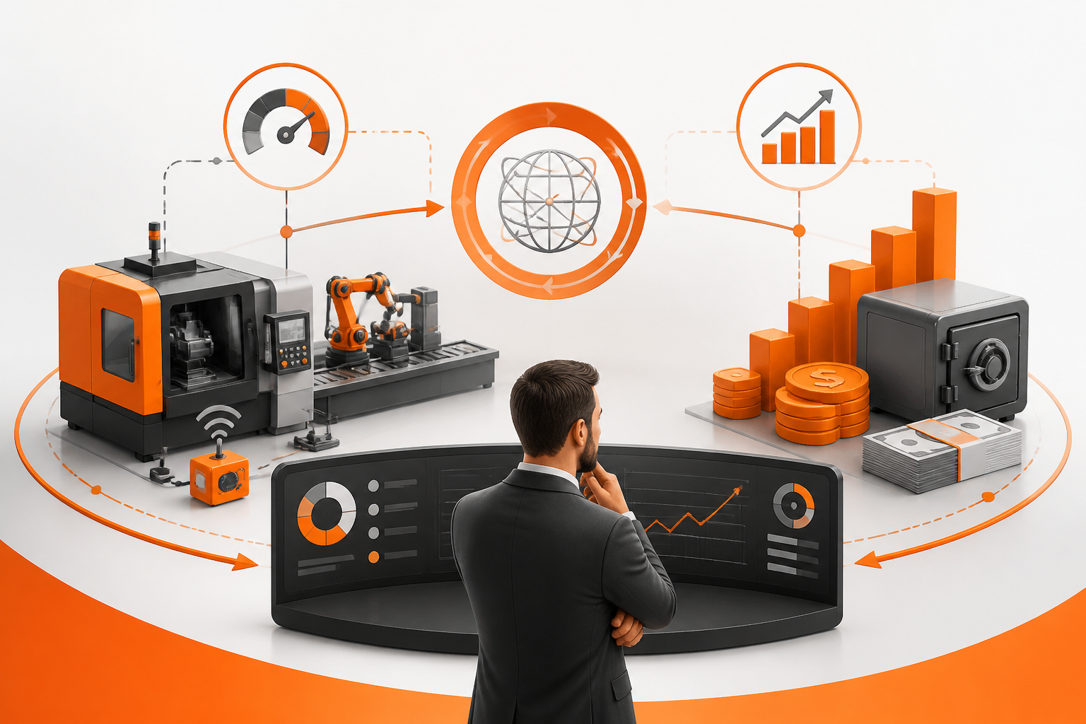 Gestão Empresarial 360º: Por que o Monitoramento de Máquinas é Vital para o seu Lucro