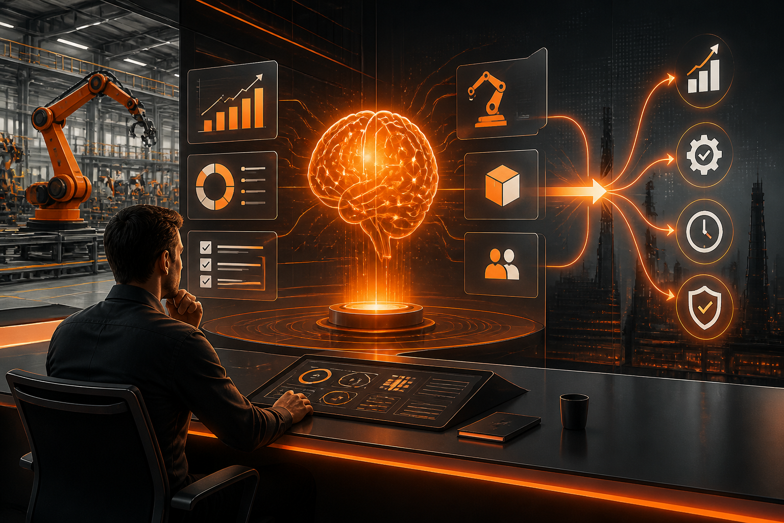 ERP AI-Centric: O Fim da Gestão Reativa na Indústria 4.0?
