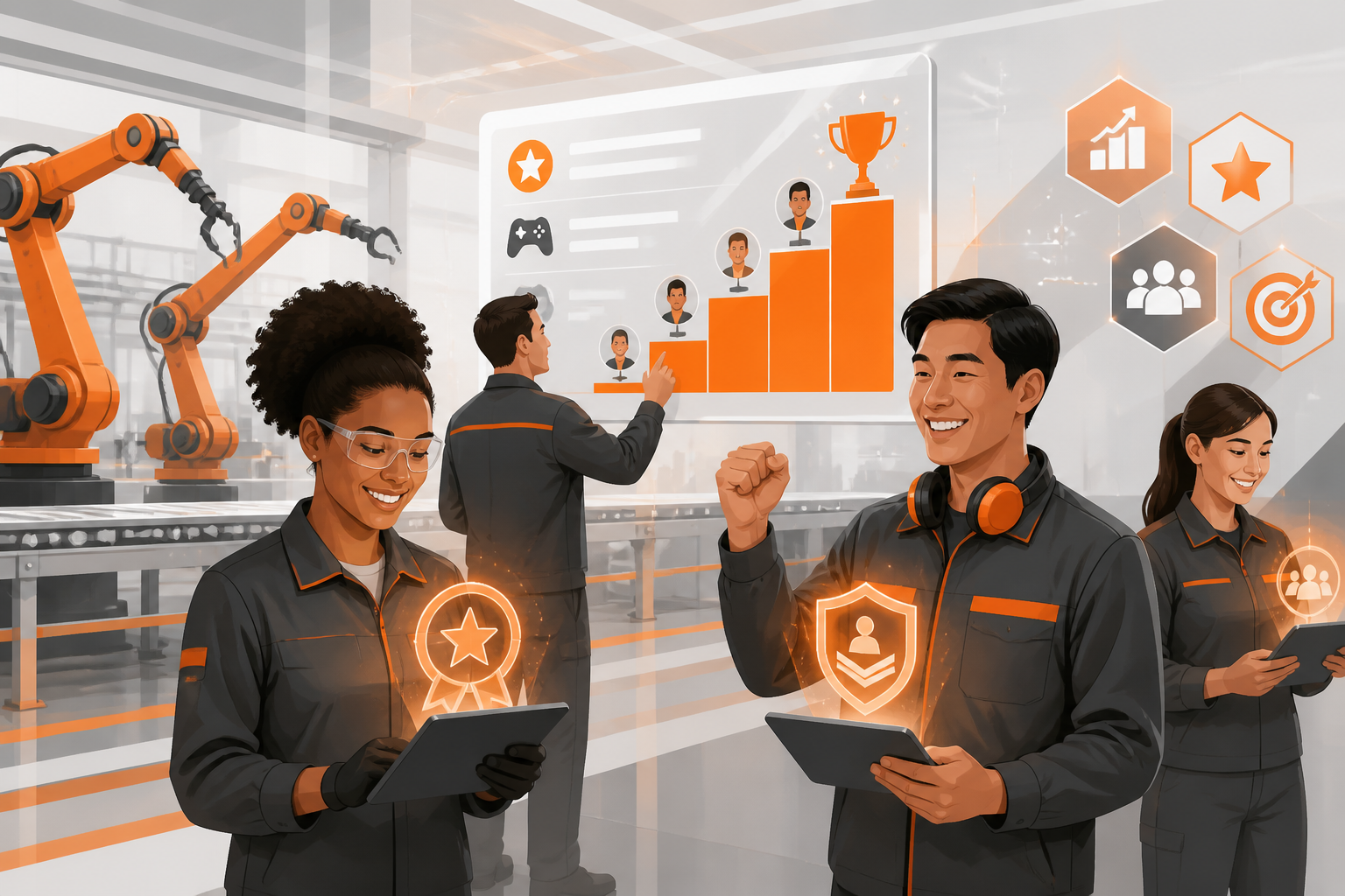 A Nova Era do Trabalho: Tecnologia e Engajamento no Chão de Fábrica 4.0