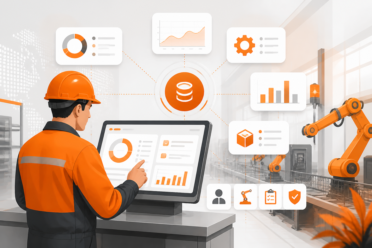 Gestão de Pessoas na Indústria 4.0: Como o ERP potencializa a Produtividade do Operador