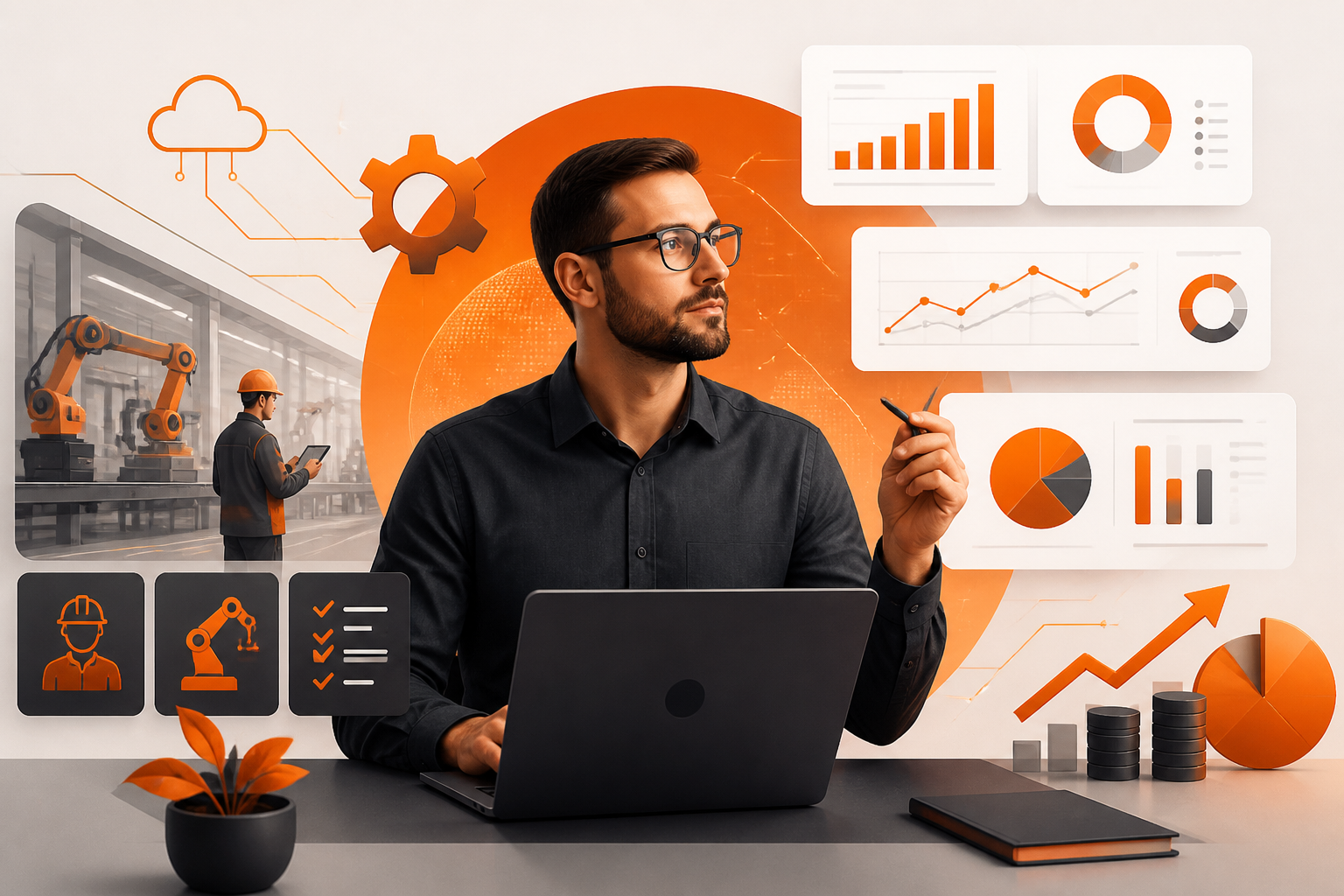 O Analista 4.0 na indústria: como a tecnologia impulsiona decisões estratégicas com um ERP Industrial