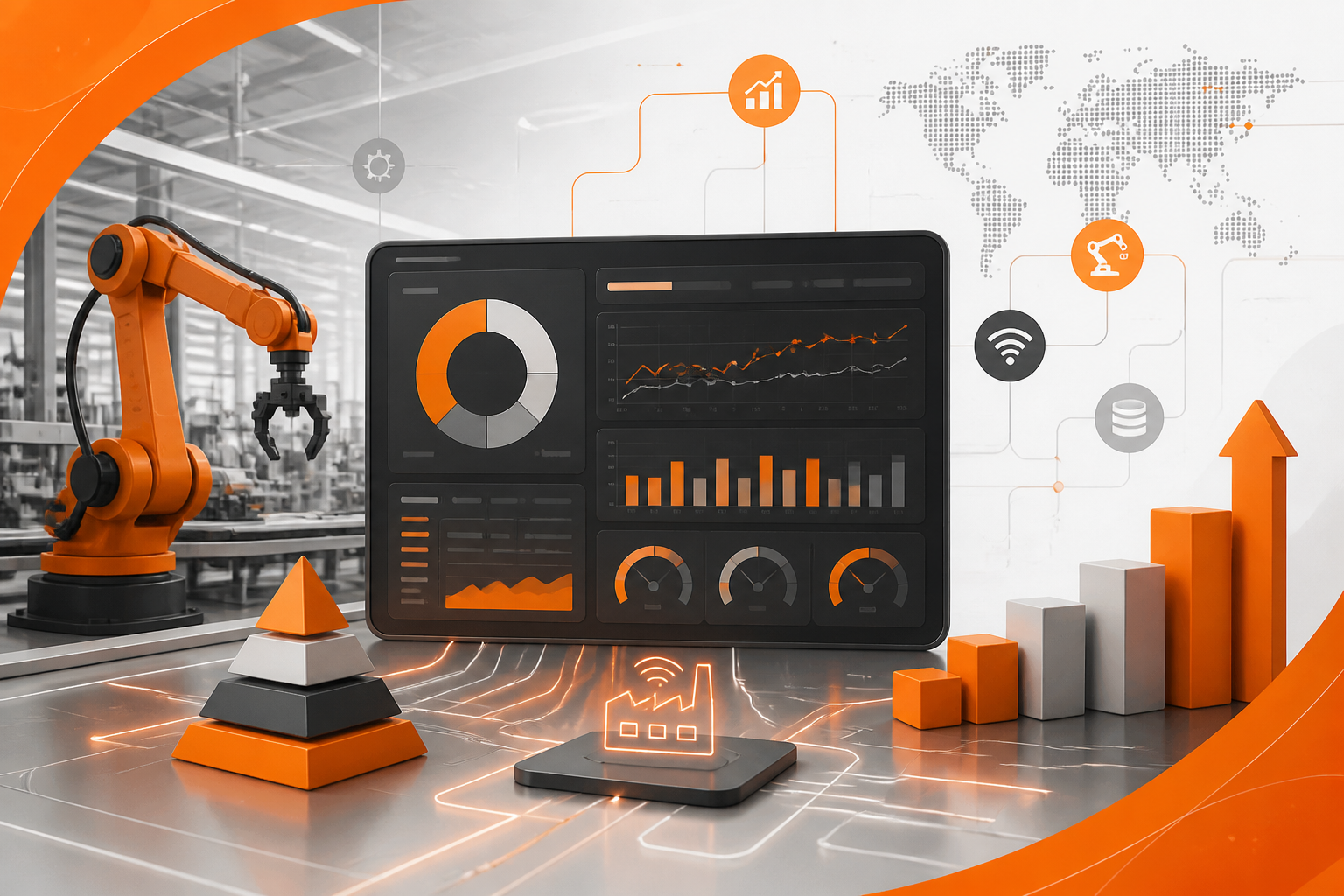 OEE Digital: Como a Tecnologia Transforma Indicadores de Desempenho em Ações Práticas