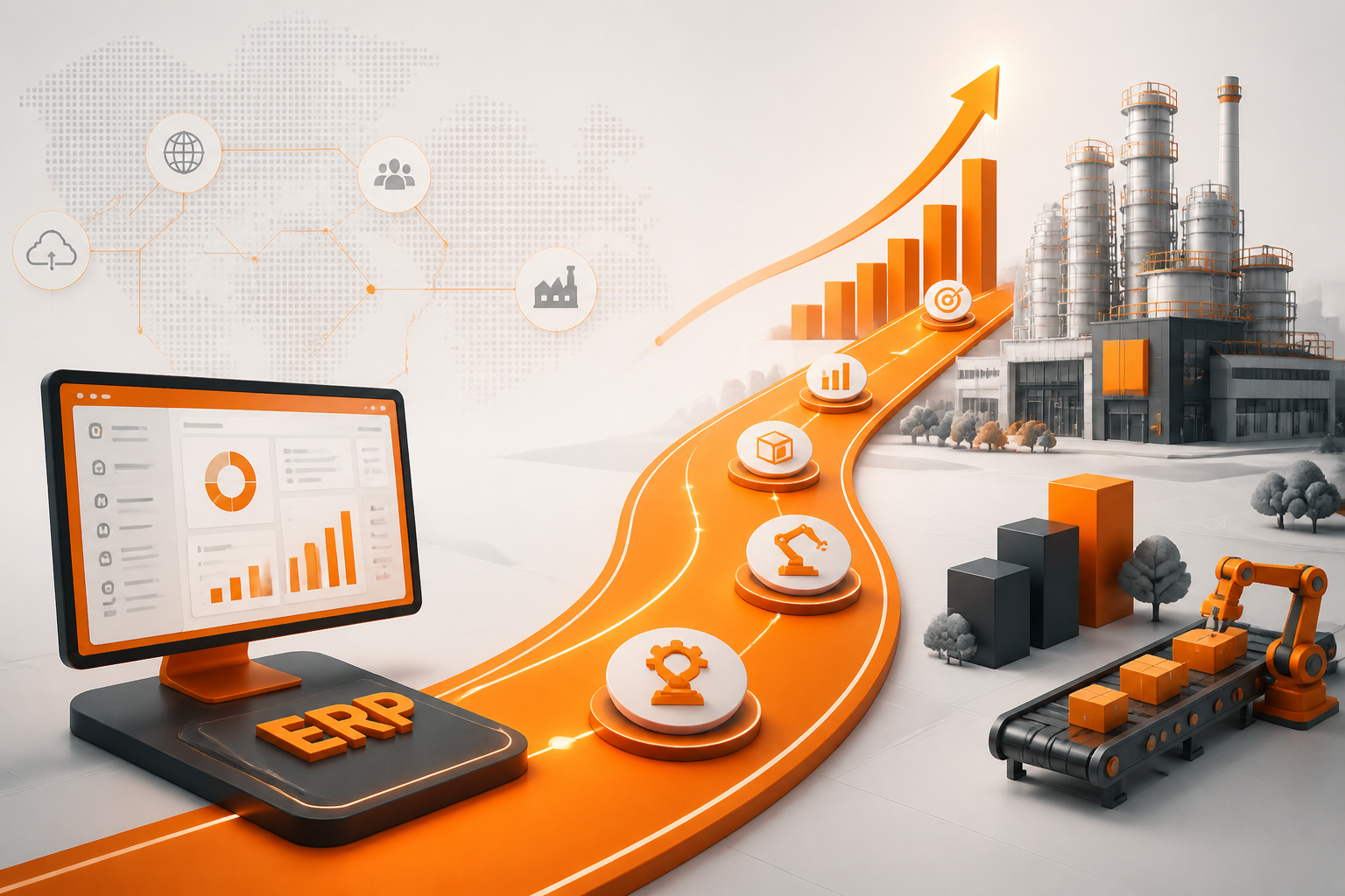 Planejamento de Longo Prazo: Criando o Roadmap Tecnológico da sua Indústria via ERP