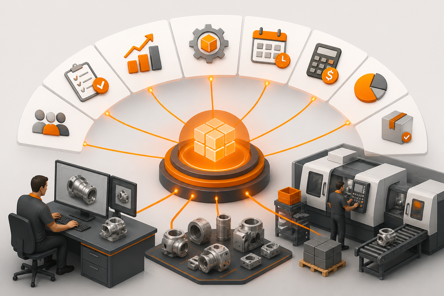 Fabricação Sob Encomenda: Otimizando Custos e Prazos com Enterprise Resource Planning (ERP)