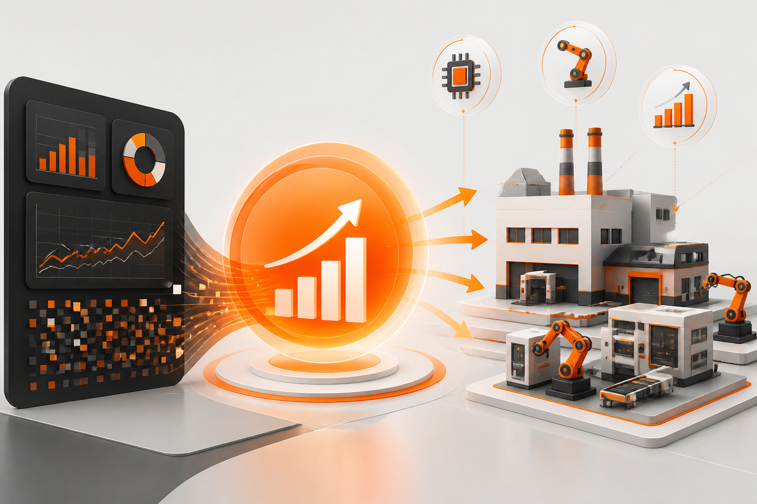 Lucratividade nos Dados: Como o Financeiro Digital Alimenta a Expansão da Fábrica