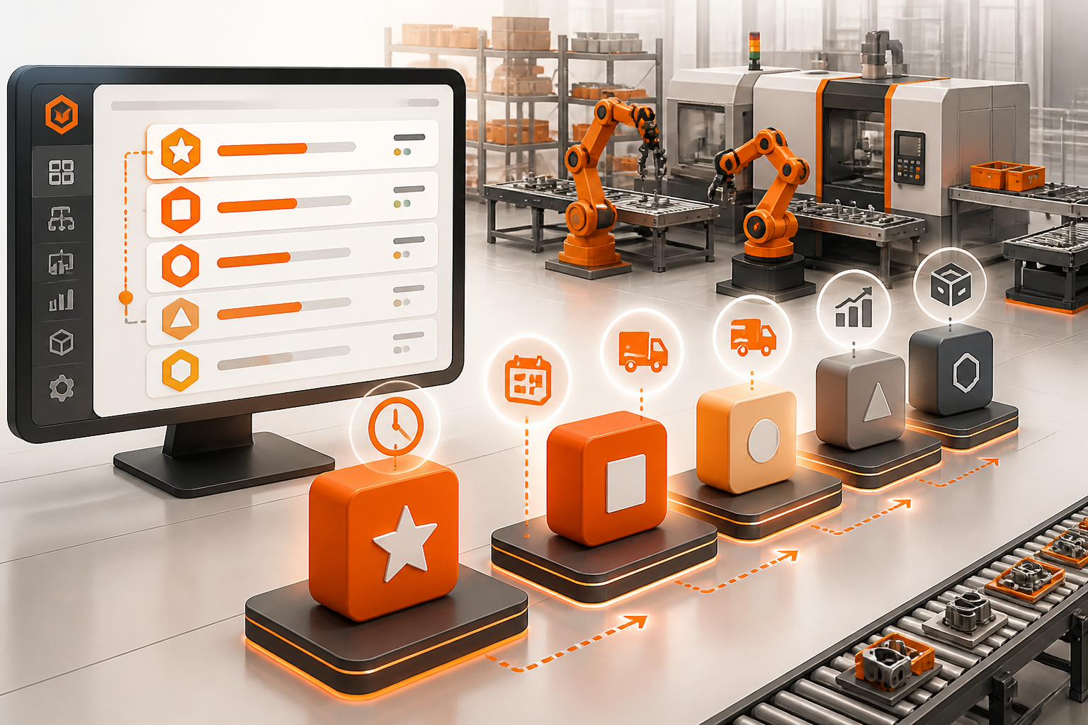 Sequenciamento Inteligente: Como o ERP Define a Ordem de Produção Ideal para o seu Negócio