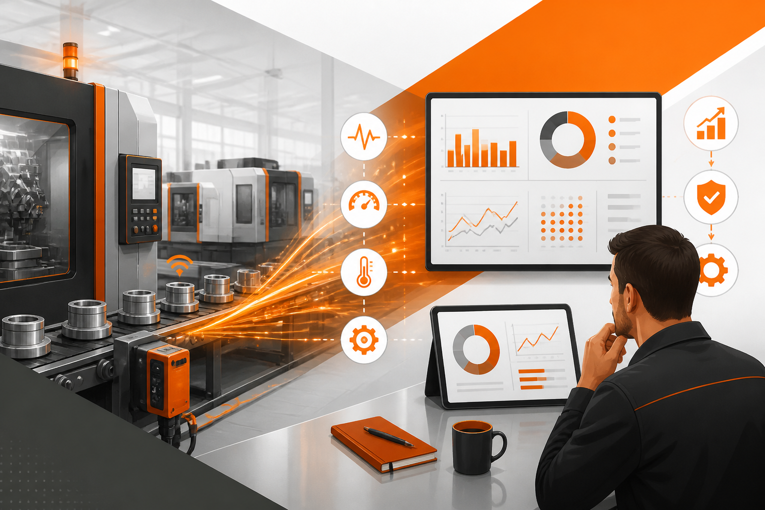Monitoramento de Máquinas: O Caminho para uma Produção Sem Paradas