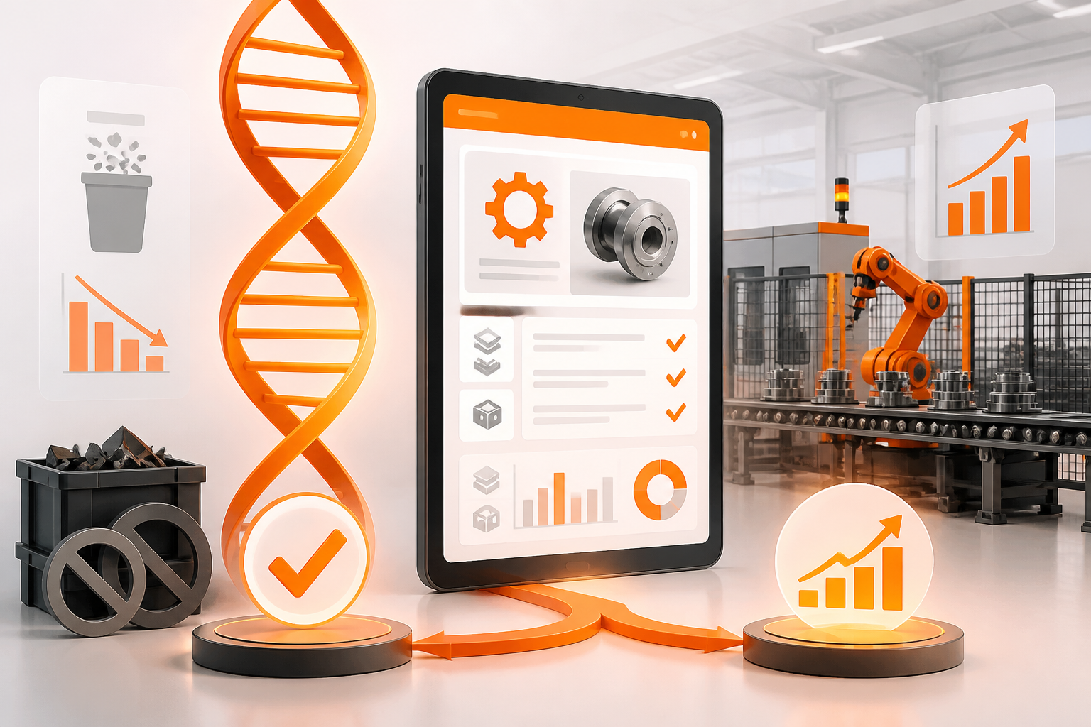 O DNA da Eficiência: Por que a Ficha Técnica Digital é Vital para o Sucesso Industrial