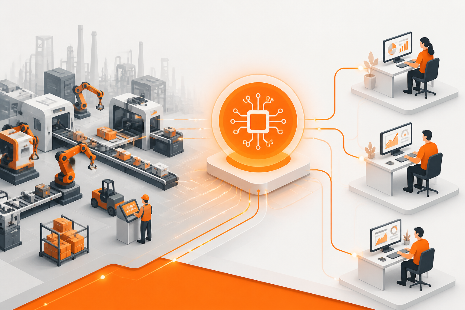 Escalabilidade Industrial: Use a Tecnologia para Crescer sem Complexidade Administrativa