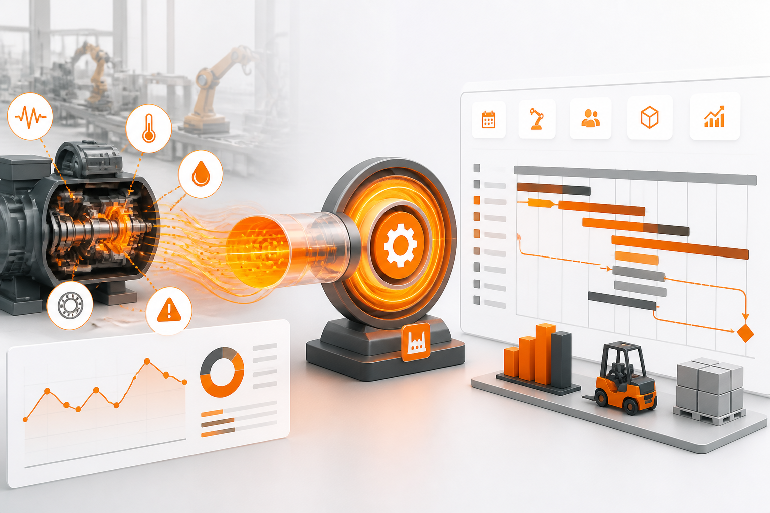 A Ciência do Planejamento: Integrando MTBF e APS para uma Produção Ininterrupta